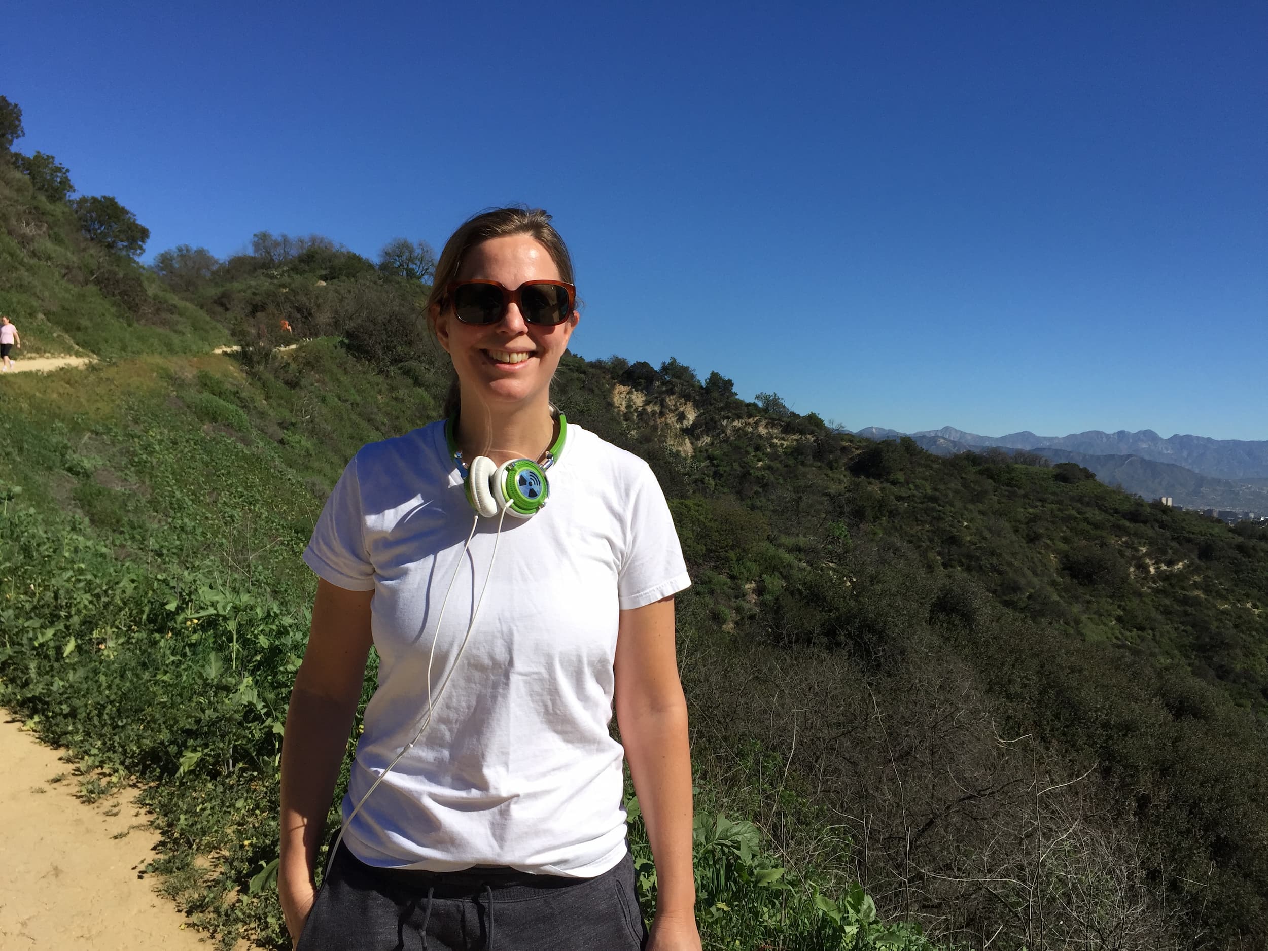 Elizabeth in Fryman Canyon