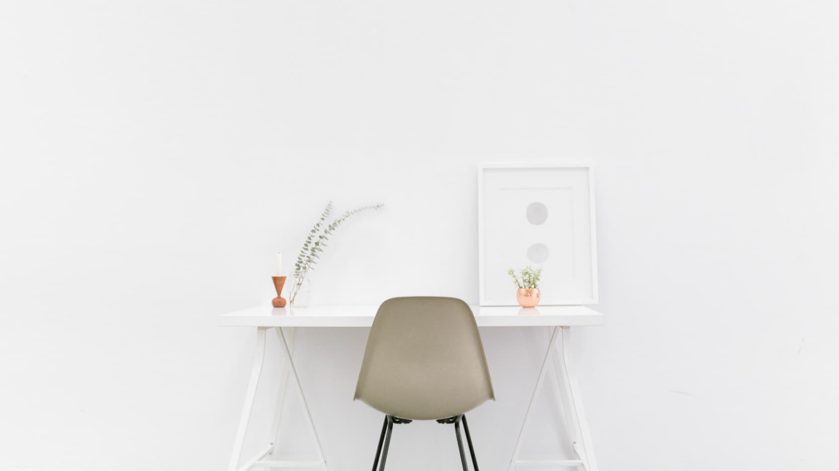 Clean home office