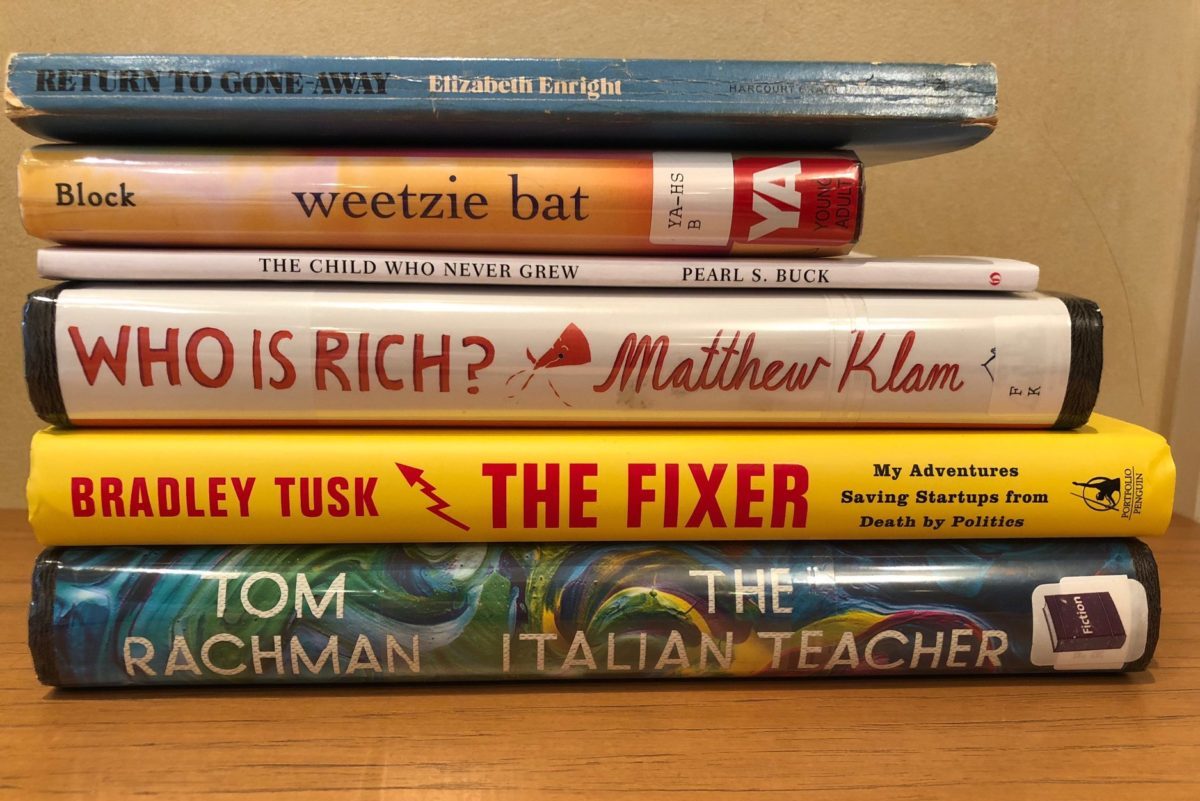 Books Gretchen has read September 2018