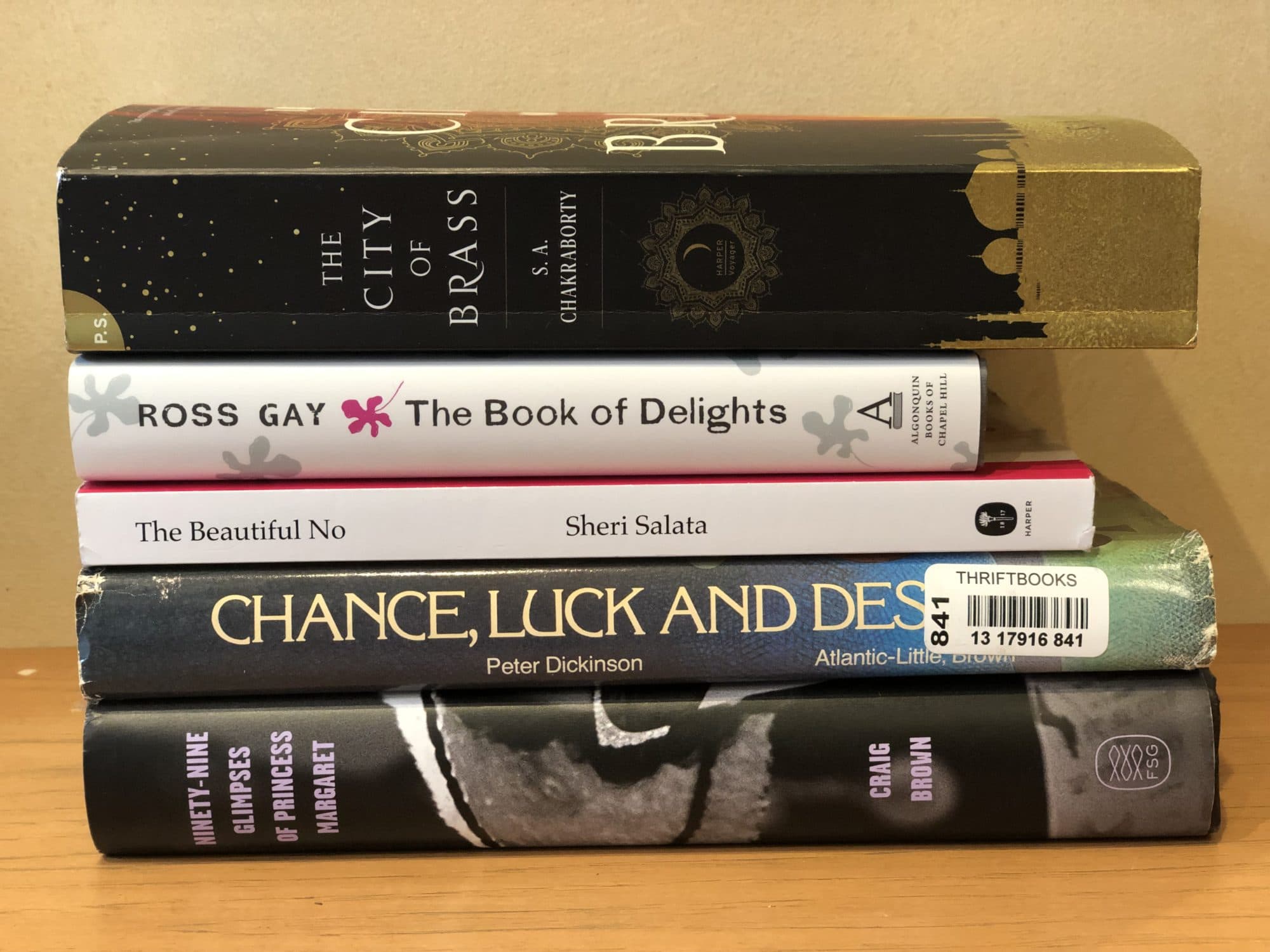 Books Gretchen has read April 2019