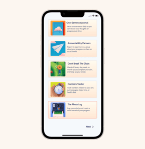 Happier app choosing a tool