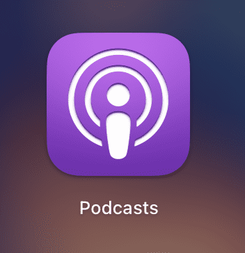Apple Podcast icon