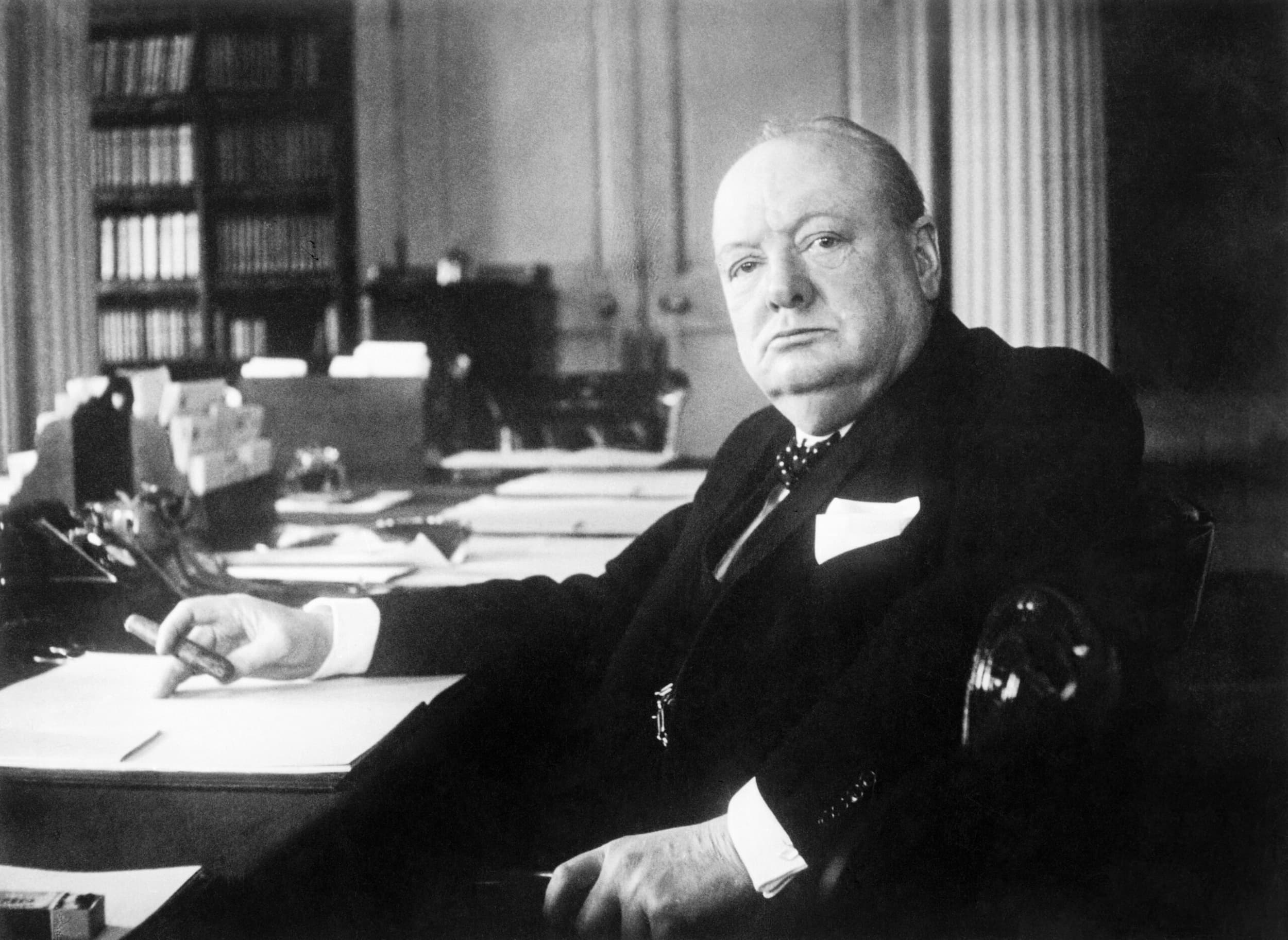 Photo of Winston Churchill