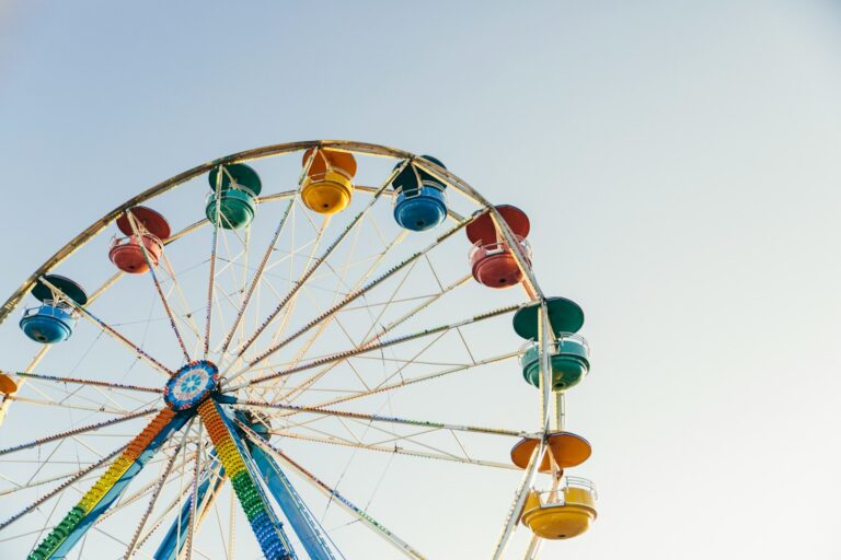 assorted-color ferriswheel photography