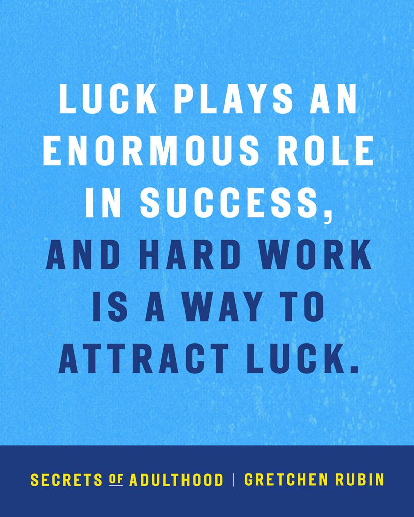 Secrets of Adulthood pull quotes by Gretchen Rubin