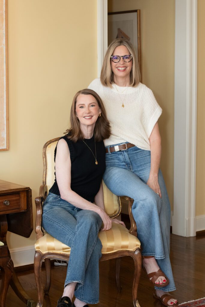 Portrait of Gretchen and Elizabeth by Allie Coyle