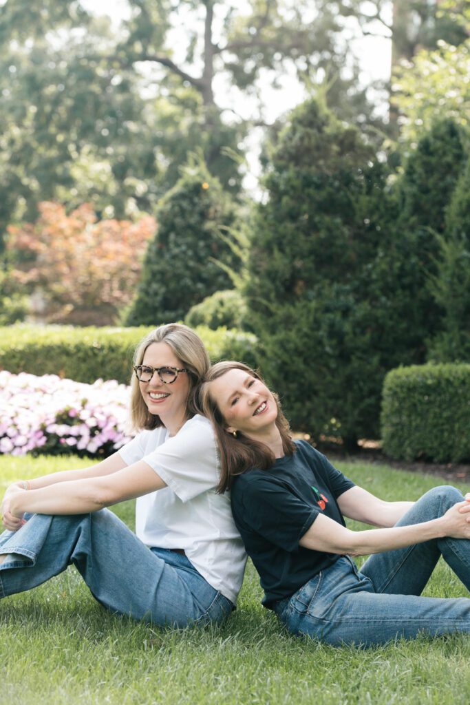 Portrait of Gretchen and Elizabeth by Allie Coyle
